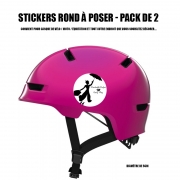 Autocollant pour casque de vélo / Moto Mary Poppins Perfect in every way