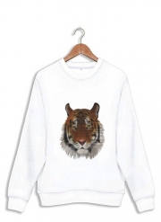 Sweatshirt Abstract Tiger