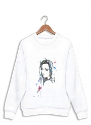 Sweatshirt Amy Lee Evanescence watercolor art