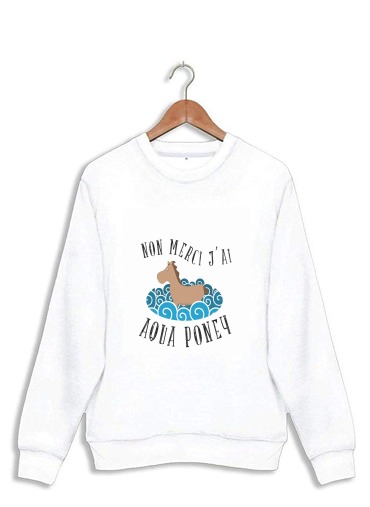 Sweatshirt Aqua Ponney