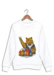Sweatshirt Bartender Bear