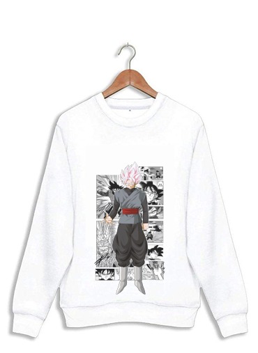 Sweatshirt Black Goku Scan Art
