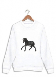 Sweatshirt Black Unicorn