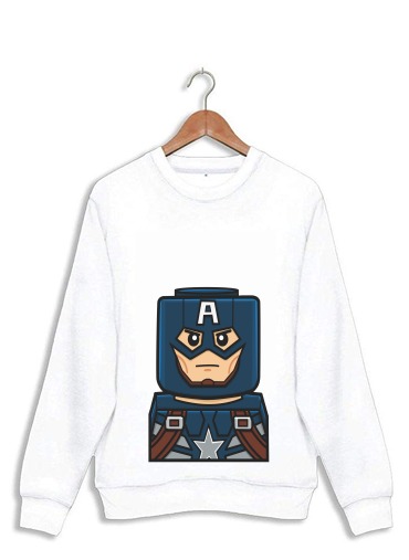 Sweatshirt Bricks Captain America