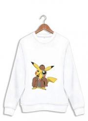 Sweatshirt Detective Pikachu x Sherlock