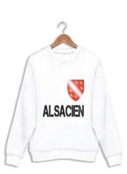 Sweatshirt Drapeau alsacien Alsace Lorraine