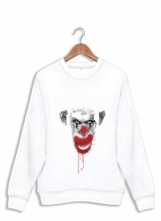 Sweatshirt Evil Monkey Clown