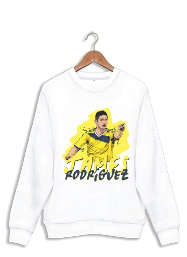 Sweatshirt Football Stars: James Rodriguez - Colombia