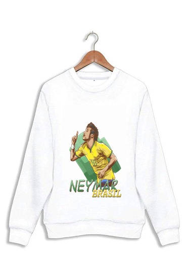 Sweatshirt Football Stars: Neymar Jr - Brasil
