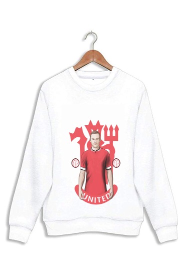Sweatshirt Football Stars: Red Devil Rooney ManU