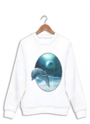 Sweatshirt Freedom Of Dolphins