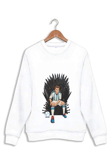 Sweatshirt Game of Thrones: King Lionel Messi - House Catalunya