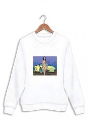 Sweatshirt GTA collection: Bikini Girl Florida Beach