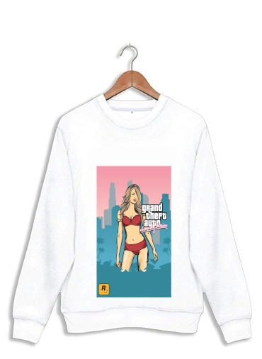 Sweatshirt GTA collection: Bikini Girl Miami Beach