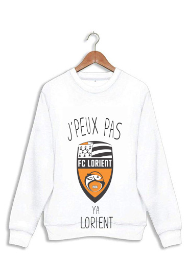 Sweatshirt Je peux pas y'a Lorient