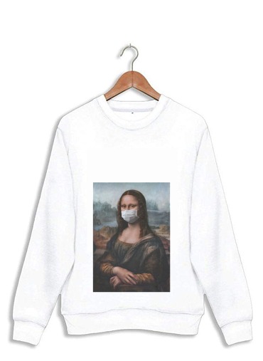 Sweatshirt Joconde Mona Lisa Masque