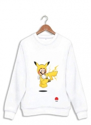 Sweatshirt Mario mashup Pikachu Impact-hoo!