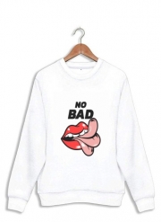 Sweatshirt No Bad vibes Tong