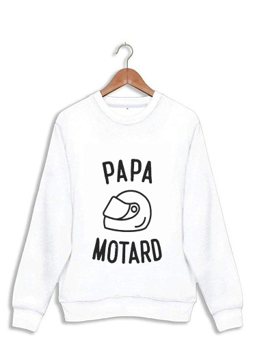 Sweatshirt Papa Motard Moto Passion