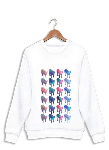 Sweatshirt Cochon Galaxy
