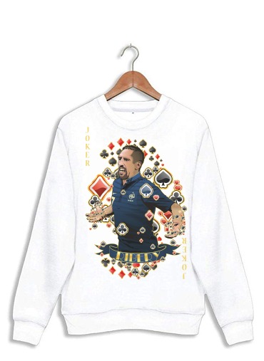 Sweatshirt Poker: Franck Ribery as The Joker
