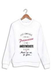 Sweatshirt Princesse et anesthésiste