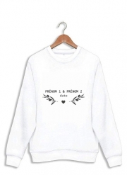 Sweatshirt Tampon Mariage Provence branches d'olivier