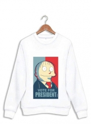Sweatshirt ralph wiggum vote for president