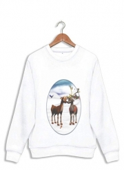 Sweatshirt Reindeers Love