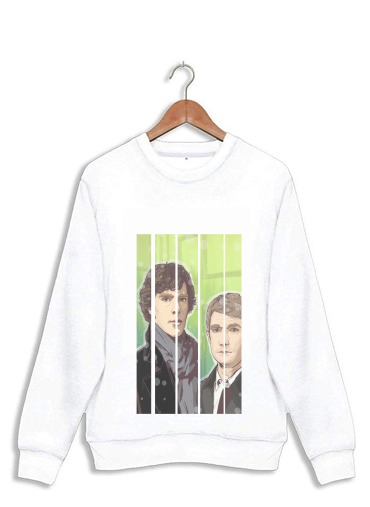 Sweatshirt Sherlock and Watson