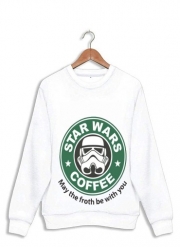 Sweatshirt Stormtrooper Coffee inspired by StarWars