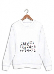 Sweatshirt Stranger Things Guirlande Alphabet Inspiration