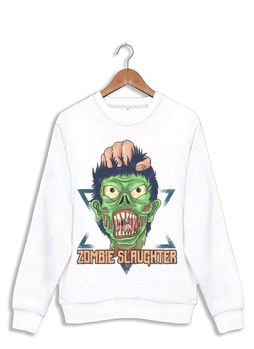 Sweatshirt Zombie slaughter illustration