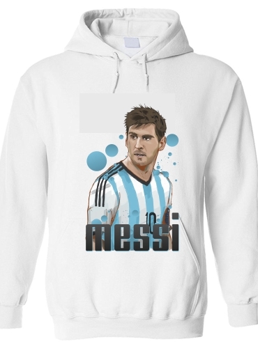 Sweat à capuche Lionel Messi - Argentine