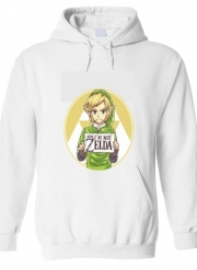 Sweat à capuche Im not Zelda