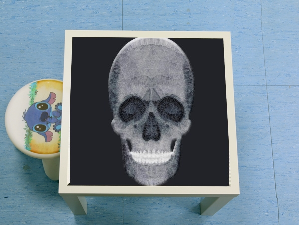 Table basse abstract skull