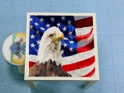 Table basse American Eagle and Flag