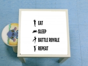 Table basse Eat Sleep Battle Royale Repeat