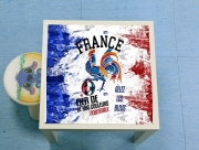 Table basse France Football Coq Sportif Fier de nos couleurs Allez les bleus
