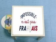 Table basse Impossible n'est pas Français
