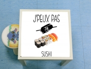 Table basse Je peux pas j'ai sushi