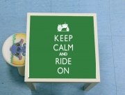 Table basse Keep Calm And ride on Tractor