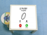 Table basse Le rugby m'appelle