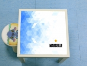 Table basse Marseille Maillot Football 2018