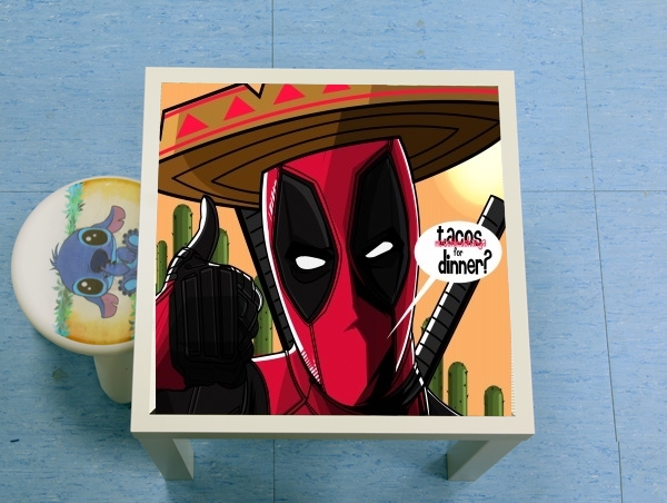 Table basse Mexican Deadpool