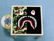 Table basse Shark Bape Camo Military Bicolor
