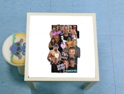 Table basse Shemar Moore collage
