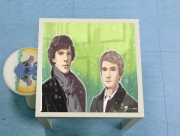 Table basse Sherlock and Watson