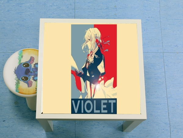Table basse Violet Propaganda