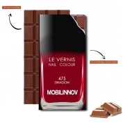 Tablette de chocolat personnalisé Flacon vernis 475 DRAGON